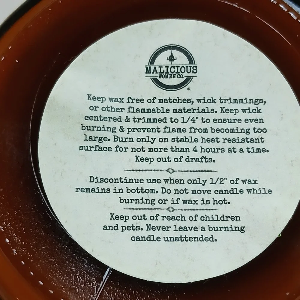 Malicious Womens Candle‎ Co NEW A Hot Mess Thanks For Putting Up With My Sh**